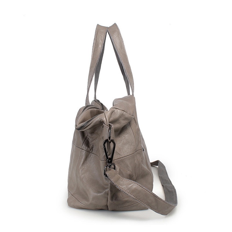 Large Capacity Tote Bag for Wo - Leather Work Handbags For Women recension och pris