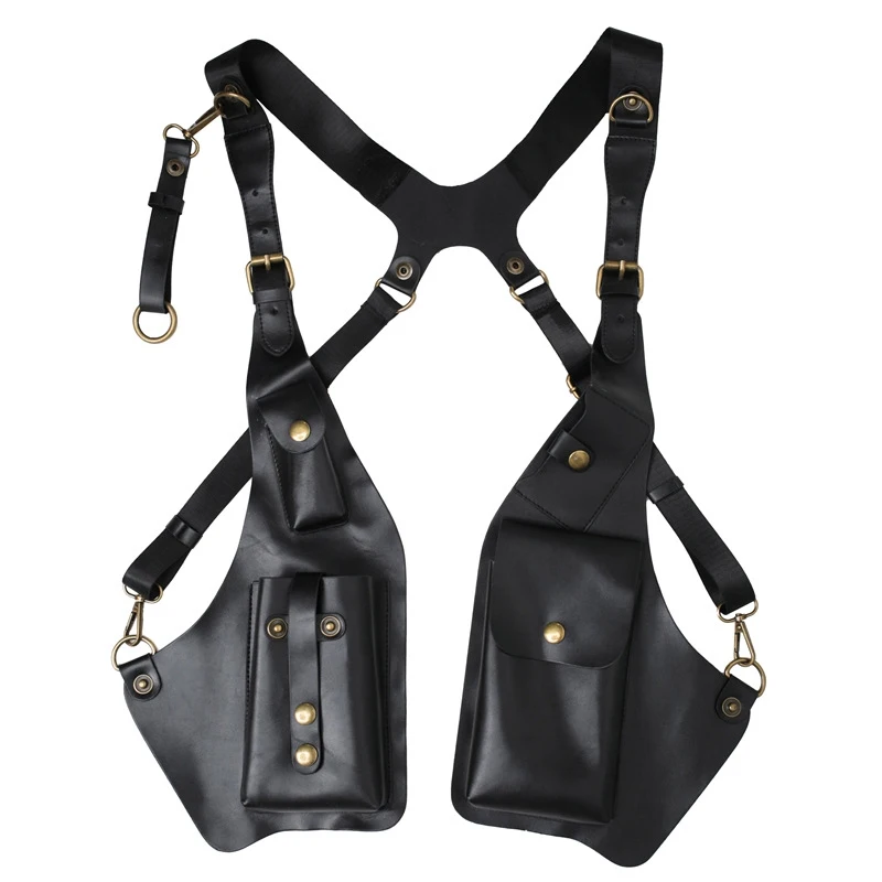 Men Women Steampunk Vintage PU - Leatherwork Rivets recension och pris