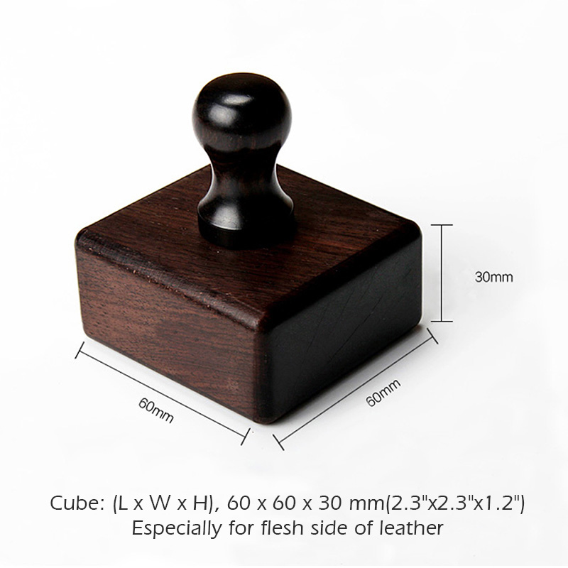 WUTA High Density Ebony Black  - Leatherwork Hammer recension och pris