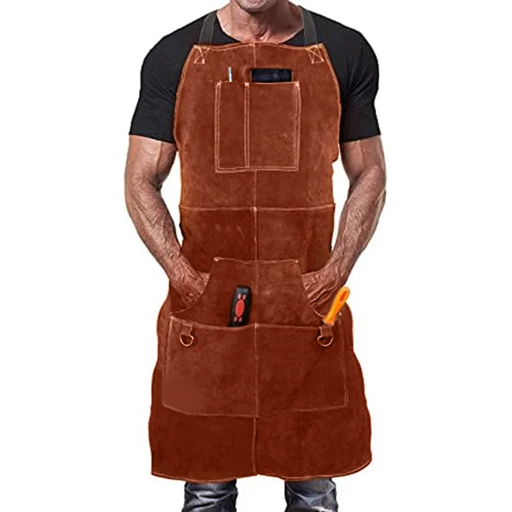 Cowhide Leather Industrial Use - Leatherwork Apron recension och pris