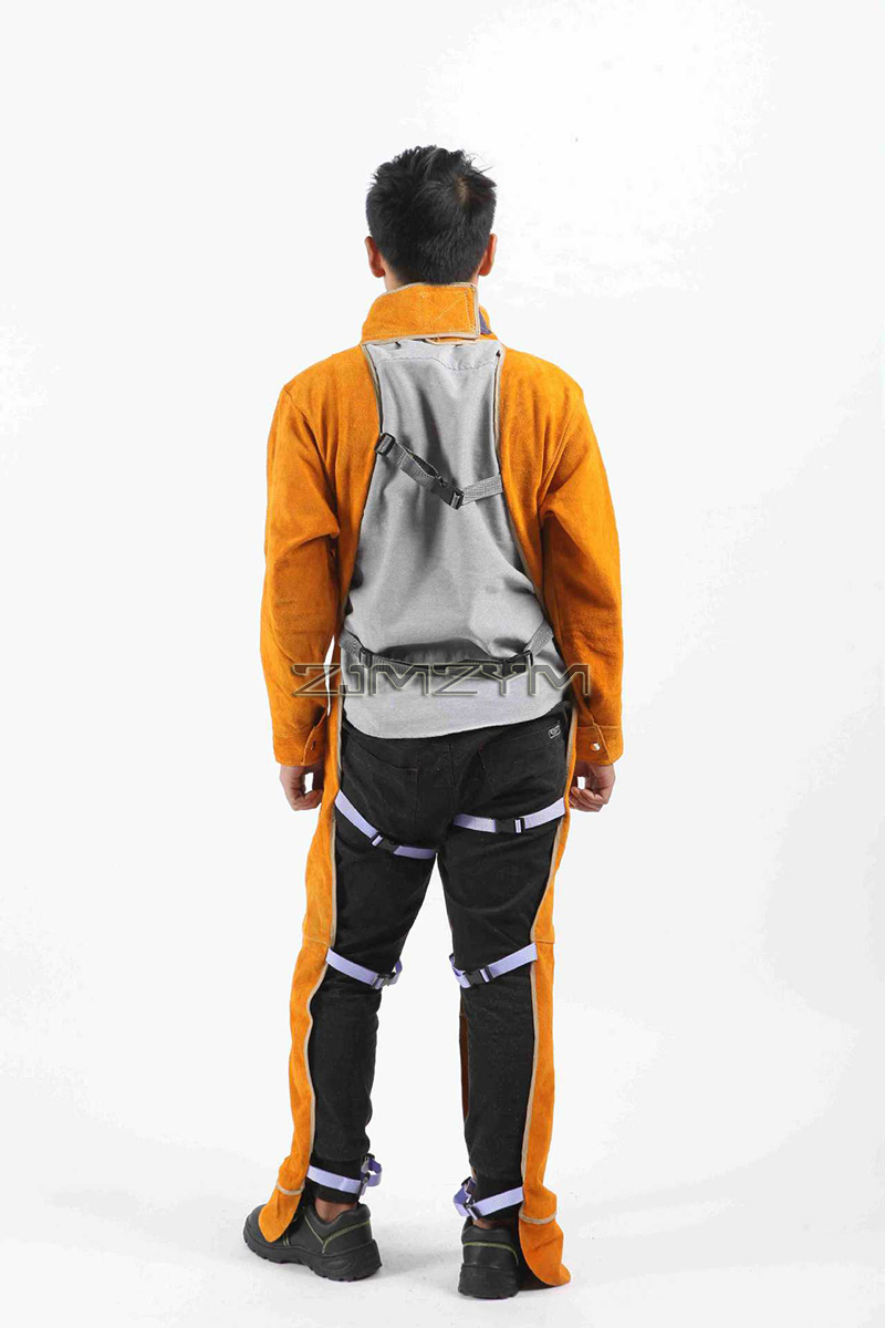 Cowhide Leather Welding Suit W - Leatherwork Apron recension och pris