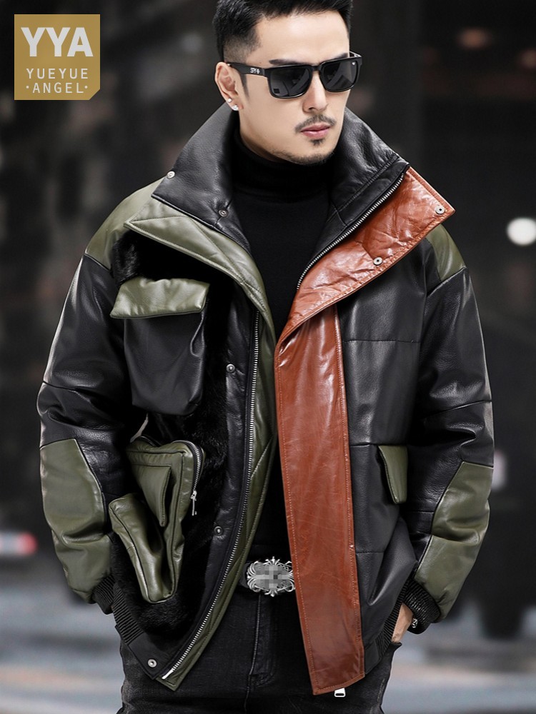 Big Pockets Work Down Jacket M - Leather Work Jacket Mens recension och pris