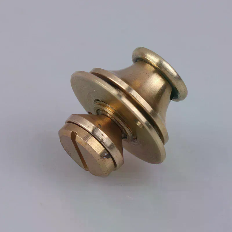 Brass Mortise Clip Buckles Loc - Leatherwork Hardware recension och pris
