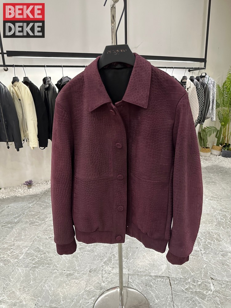 Autumn Outwear Men Business Wo - Leather Work Jacket Mens recension och pris