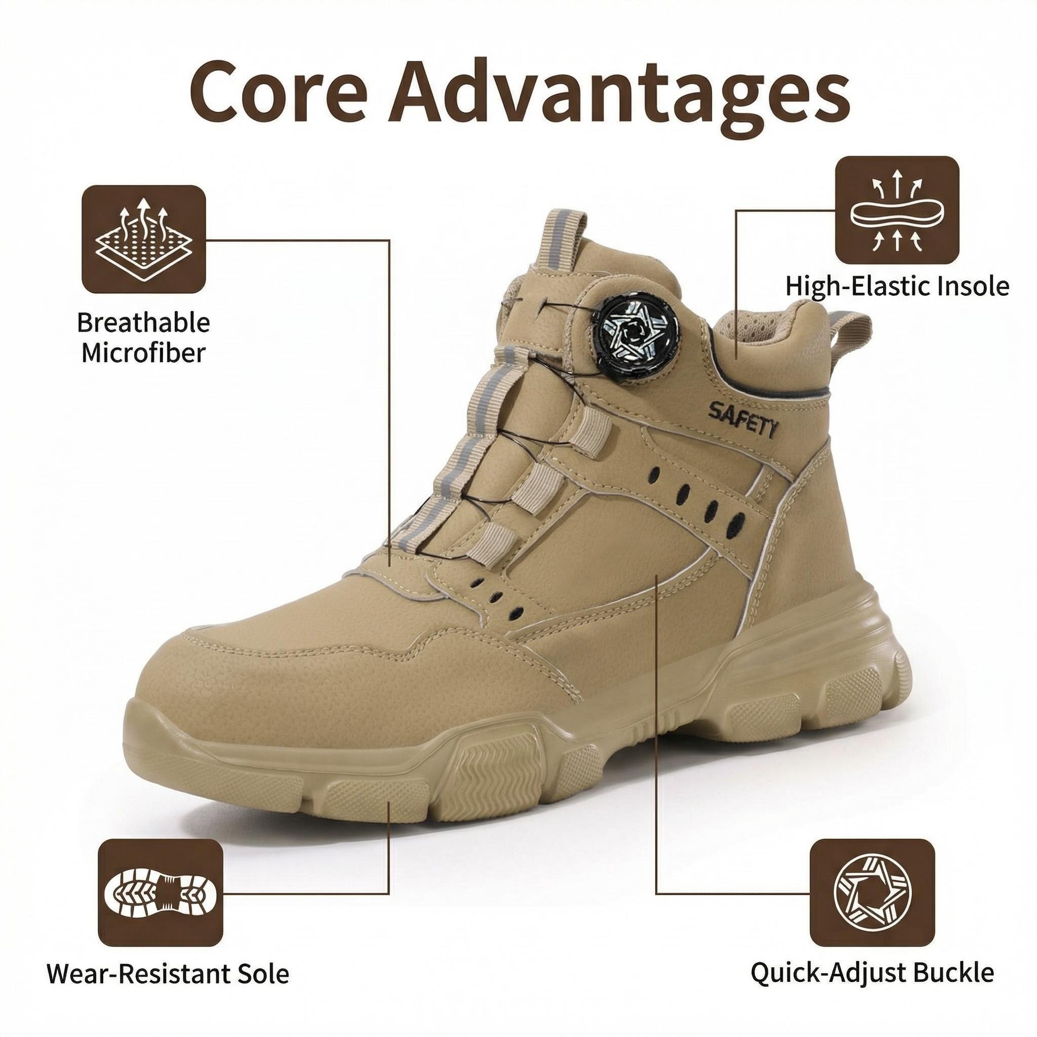 Water Repellent Leather Safety - Leatherwork Rivets recension och pris