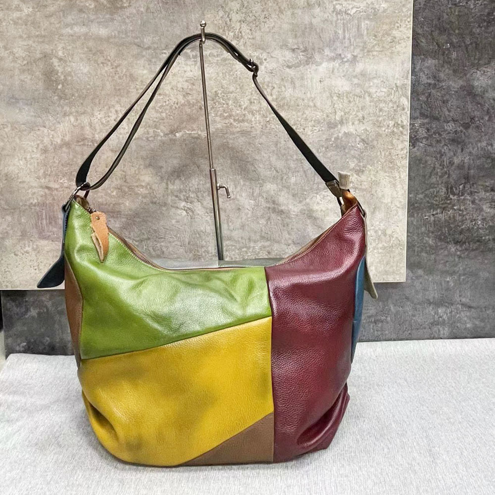 Oversized Female Genuine Leath - Leather Work Bag Laptop recension och pris